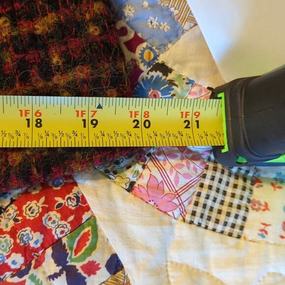 Geoffrey Alexander Private Agenda Vintage Red Tweed Boucle Blazer Womens Sz 10 - Picture 12 of 15